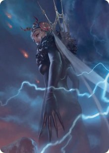 Edea, Possessed Sorceress - Art - Final Fantasy - Art Series