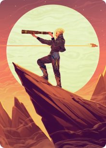 Sami, capitaine de reconnaissance - Illustration - Edge of Eternities - Art Series