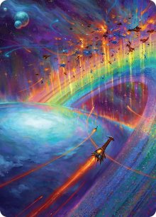 Cataractes iridescentes - Illustration - Edge of Eternities - Art Series