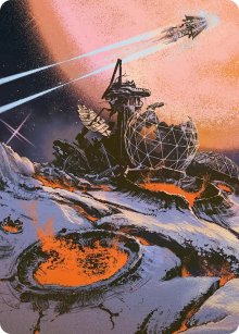 Champ ptrifi - Illustration - Edge of Eternities - Art Series