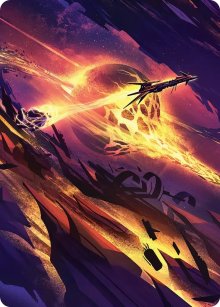 Terrains des charognards - Illustration - Edge of Eternities - Art Series