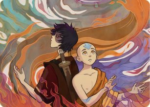 Puissance de feu annonce - Illustration - Avatar: The Last Airbender - Art Series