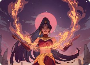 tudiante en matrise du Feu - Illustration - Avatar: The Last Airbender - Art Series