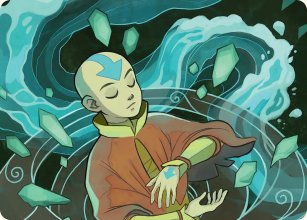 Aang  la croise du destin - Illustration - Avatar: The Last Airbender - Art Series