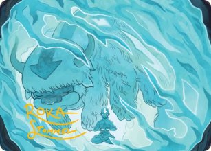 Iceberg d'Aang - Illustration - Avatar: The Last Airbender - Art Series