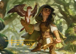 Gardienne de la crois�e - Illustration - Lorwyn Eclipsed - Art Series