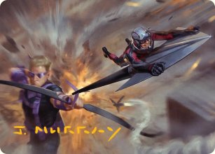 Tactique d'�quipe - Illustration - Marvel Super Heroes - Art Series
