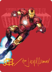L'invincible Iron Man - Illustration - Marvel Super Heroes - Art Series