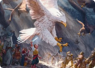 Les aigles arrivent�! - Illustration - The Hobbit - Art Series
