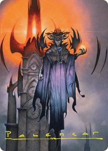 Sauron, l'�il sans paupi�re - Illustration - The Hobbit - Art Series