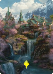 Fondcombe - Illustration - The Hobbit - Art Series