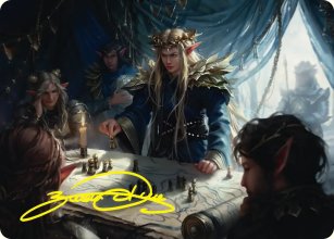 Thranduil le strat�ge - Illustration - The Hobbit - Art Series