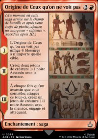 Origine de Ceux qu'on ne voit pas - Assassins Creed