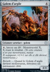 Golem d'argile - 