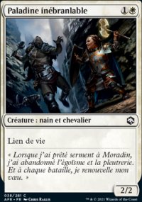 Paladine inbranlable - 