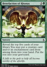 Benefaction of Rhonas - 