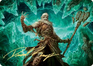 Nécromancien draugr - Illustration - 