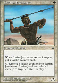Javeliniers icatians - Anthologies
