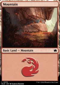 Mountain 5 - Bloomburrow