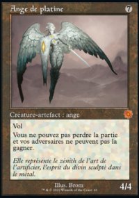 Ange de platine - 