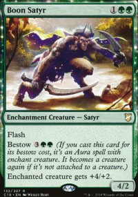 Boon Satyr - Commander 2018