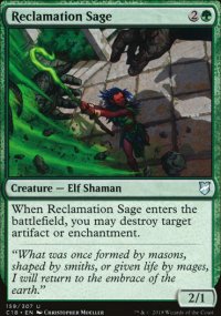 Reclamation Sage - Commander 2018