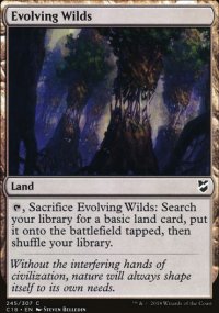 Evolving Wilds - Commander 2018