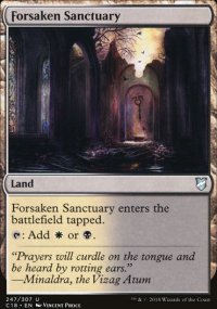 Forsaken Sanctuary - Commander 2018