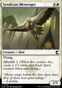 Messager du Syndicat - Ravnica: Clue Edition
