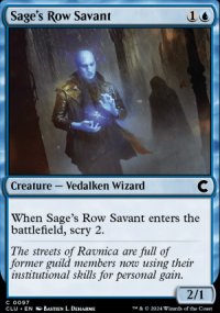 Savant du rang du Sage - Ravnica: Clue Edition