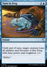 Transformation en grenouille - Ravnica: Clue Edition