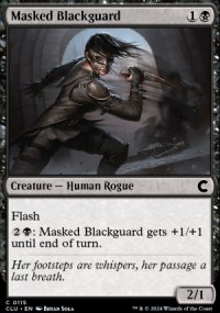 Garde noire masque - Ravnica: Clue Edition