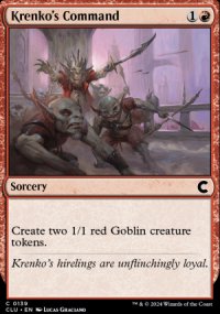 Commandement de Krenko - Ravnica: Clue Edition