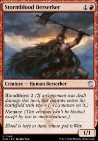 Berserker sangorage - Ravnica: Clue Edition