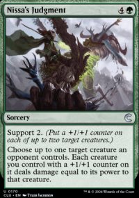 Jugement selon Nissa - Ravnica: Clue Edition