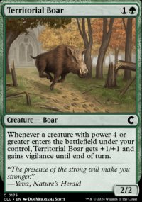 Sanglier territorial - Ravnica: Clue Edition