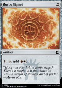 Cachet de Boros - Ravnica: Clue Edition