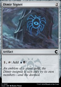 Cachet de Dimir - Ravnica: Clue Edition