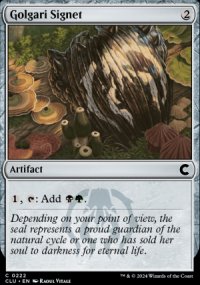 Cachet de Golgari - Ravnica: Clue Edition