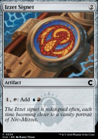 Cachet d'Izzet - Ravnica: Clue Edition