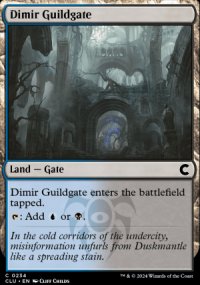 Porte de la guilde de Dimir - Ravnica: Clue Edition