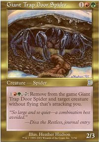 Araignée géante piégeuse - Deckmasters