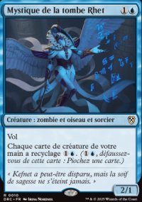 Mystique de la tombe Rhet - Aetherdrift Commander Decks