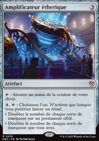 Amplificateur therique - Aetherdrift Commander Decks