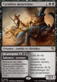 Cavalire meurtrire<br>Fin prcipite - Aetherdrift Commander Decks
