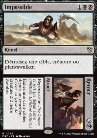 Impossible / Retour<br>Impossible / Retour - Aetherdrift Commander Decks