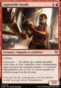 Apprentie loyale - Aetherdrift Commander Decks