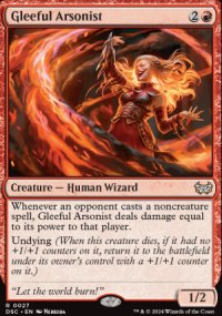 Gleeful Arsonist - Duskmourn House of Horrors: Commander Decks