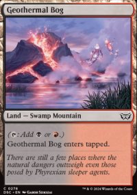Geothermal Bog - Duskmourn House of Horrors: Commander Decks