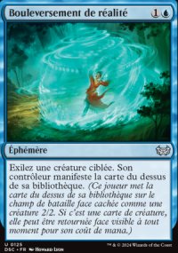 Bouleversement de ralit - Duskmourn House of Horrors: Commander Decks